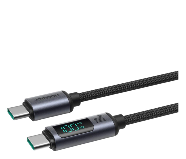 JoyRoom Prism Series A16 USB-C / USB-C 100W 1.2m z wyświetlaczem LED - 1287139 - zdjęcie 3
